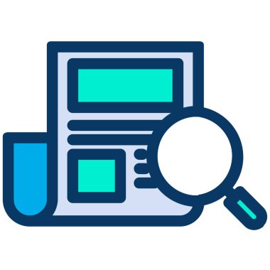 Ara. Web simgesi basit tasarım