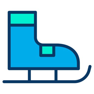 kaykay web simgesi basit illüstrasyon