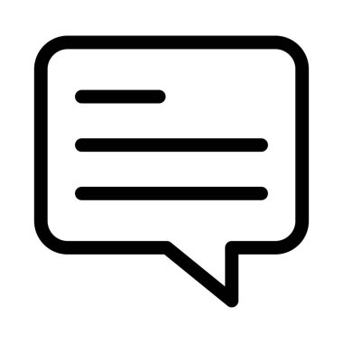 Sohbet kavramı basit sanat vektörü illüstrasyonu 