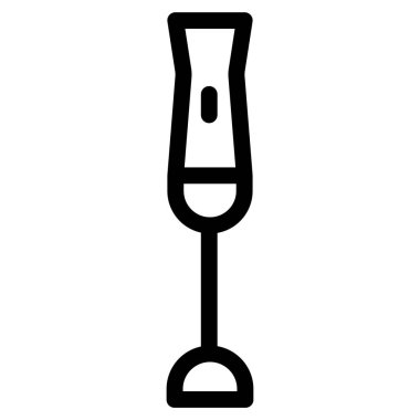 El blenderi. Web simgesi basit tasarım