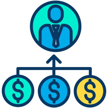 iş konsepti vektör illüstrasyonu basit sanat 