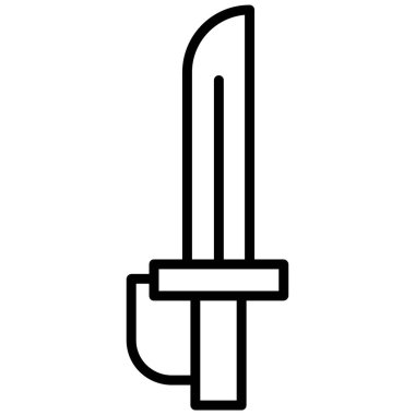 Meşale. Web simgesi basit illüstrasyon