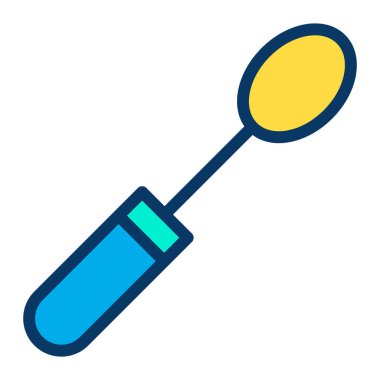 Kaşık vektör çizim 