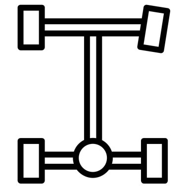 Ağırlık kaldırma. Web simgesi