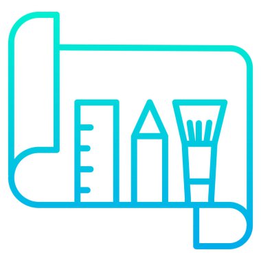 Beyaz arkaplanda basit belge vektör resimleme