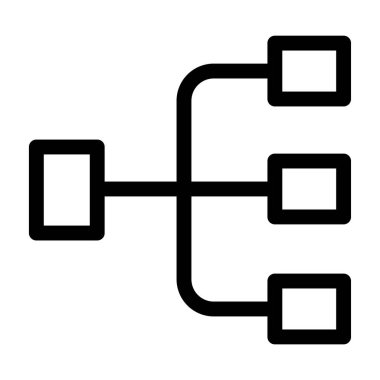 ağ paylaşım simgesi çizimi