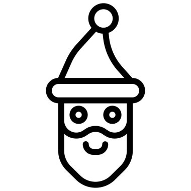 Noel Baba. Web simgesi