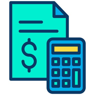 Para için. Web simgesi basit illüstrasyon