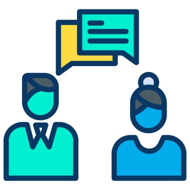 iş konsepti vektör illüstrasyonu basit sanat 