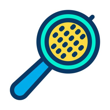 Süzgeç ağ simgesi vektör illüstrasyonu 