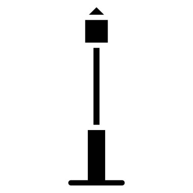 Kürek. Web simgesi basit illüstrasyon