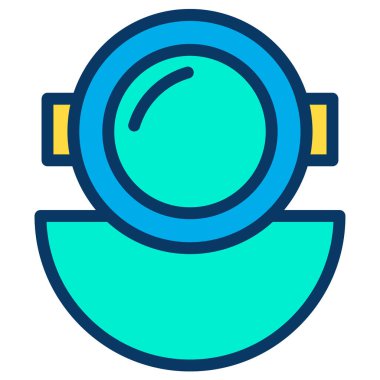 Bardak. Web simgesi basit illüstrasyon