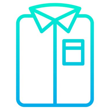 Kumaş. Web simgesi basit illüstrasyon