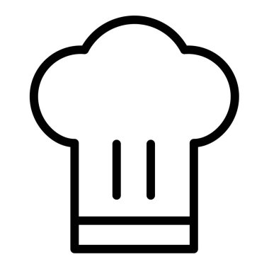 Şef simge vektör illüstrasyonu 