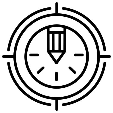 Beyaz arkaplanda basit vektör simgesi