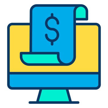 İnternet bankacılığı. Basit resimleme