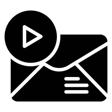 posta simgesi, vektör illüstrasyonu