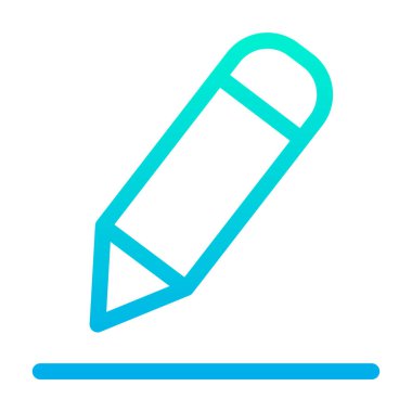 kalem simgesi vektör illüstrasyonu