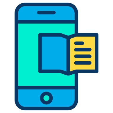 kitap simgesi, vektör illüstrasyonu