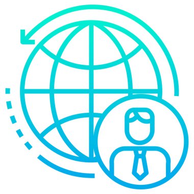 Basit kullanıcı arayüzü simgesi, vektör illüstrasyonu