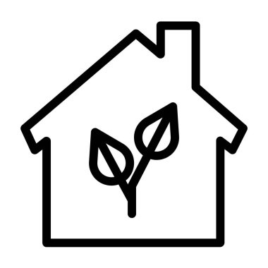 basit ev simgesini, vektör çizim