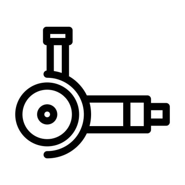 Arkaplanda Öğütücüler simge vektör çizimi, kapat