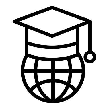 Beyaz arkaplan üzerindeki basit hacker vektör resimleme