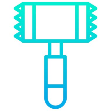 Kesici. Web simgesi vektör illüstrasyonu