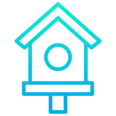 basit ev simgesini, vektör çizim