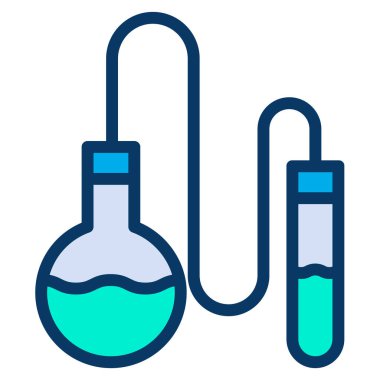 Deneme. Web simgesi basit illüstrasyon
