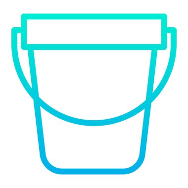 Kova. Web simgesi basit tasarım