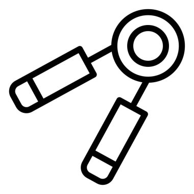 Modern El kavrama simgesinin vektör illüstrasyonu