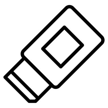 Bir b eksikliği simgesinin vektör çizimi