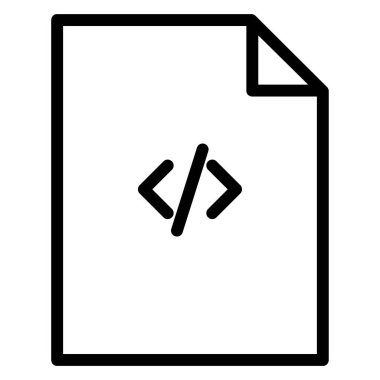 Dosya. Web simgesi basit illüstrasyon