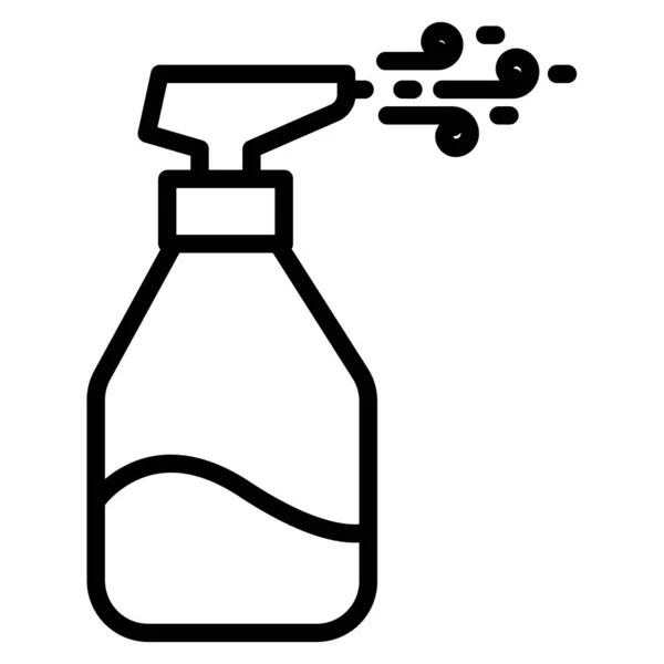 Spray Bottle Simple Design — Stock Vector