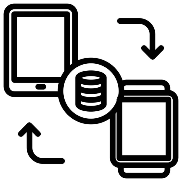 Portátil Icono Computadora Vector Ilustración — Archivo Imágenes Vectoriales