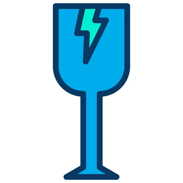 Vino Icono Web Ilustración Simple — Archivo Imágenes Vectoriales