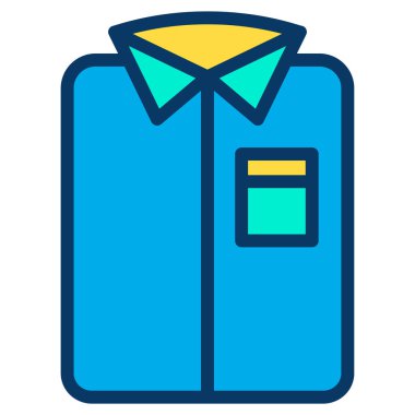 Kumaş. Web simgesi basit illüstrasyon