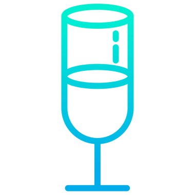 Alkol. Web simgesi basit illüstrasyon