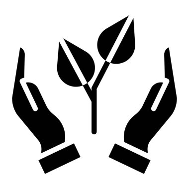 Ağaç simgesinin vektör illüstrasyonu