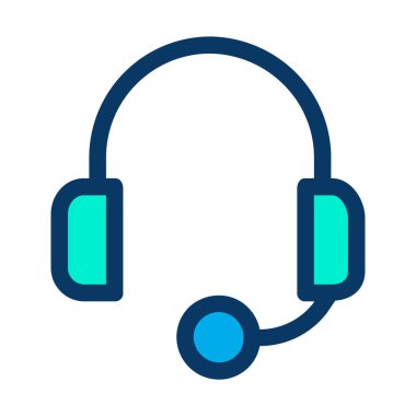 Basit simge, vektör illüstrasyonunu destekle