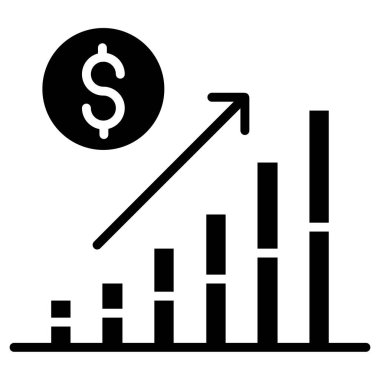 Mali büyüme grafiği. Basit resimleme