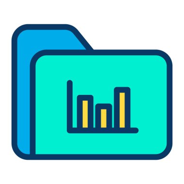 Dosya. Web simgesi basit illüstrasyon 