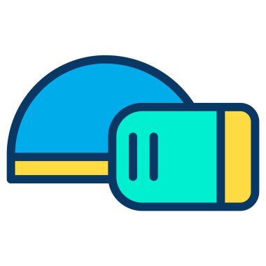 Islık. Web simgesi basit illüstrasyon