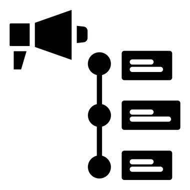 Müzik. Web simgesi basit illüstrasyon