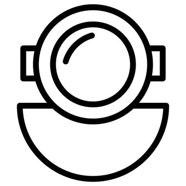 Kahve. Web simgesi basit illüstrasyon