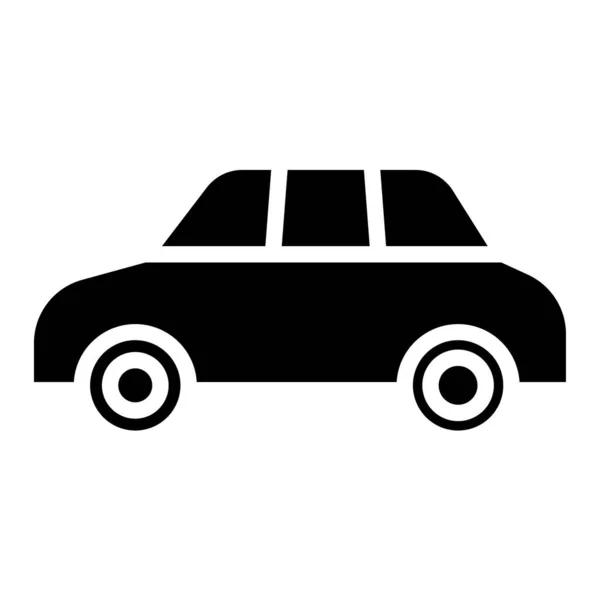 Car Icon Simple Illustration Taxi Vehicle Vector Icons Web Design — Stock Vector