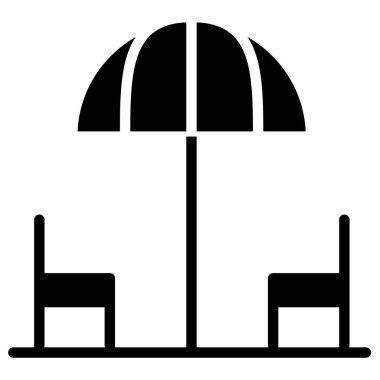 Beyaz üzerinde izole edilmiş minimalist vektör simgesi