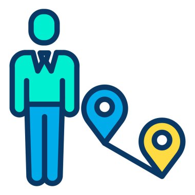 iş konsepti vektör illüstrasyonu basit sanat 