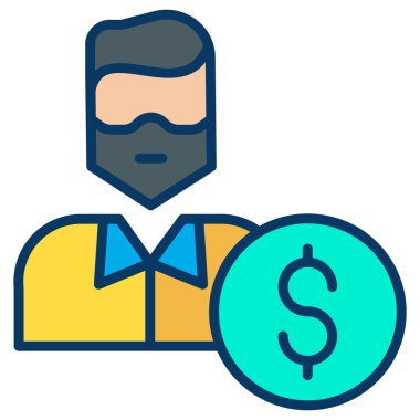 iş konsepti vektör illüstrasyonu basit sanat 